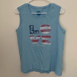 LIFE IS GOOD SUMMER TANK TOP